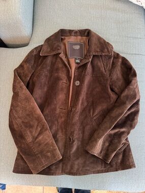 Coach suede jacket